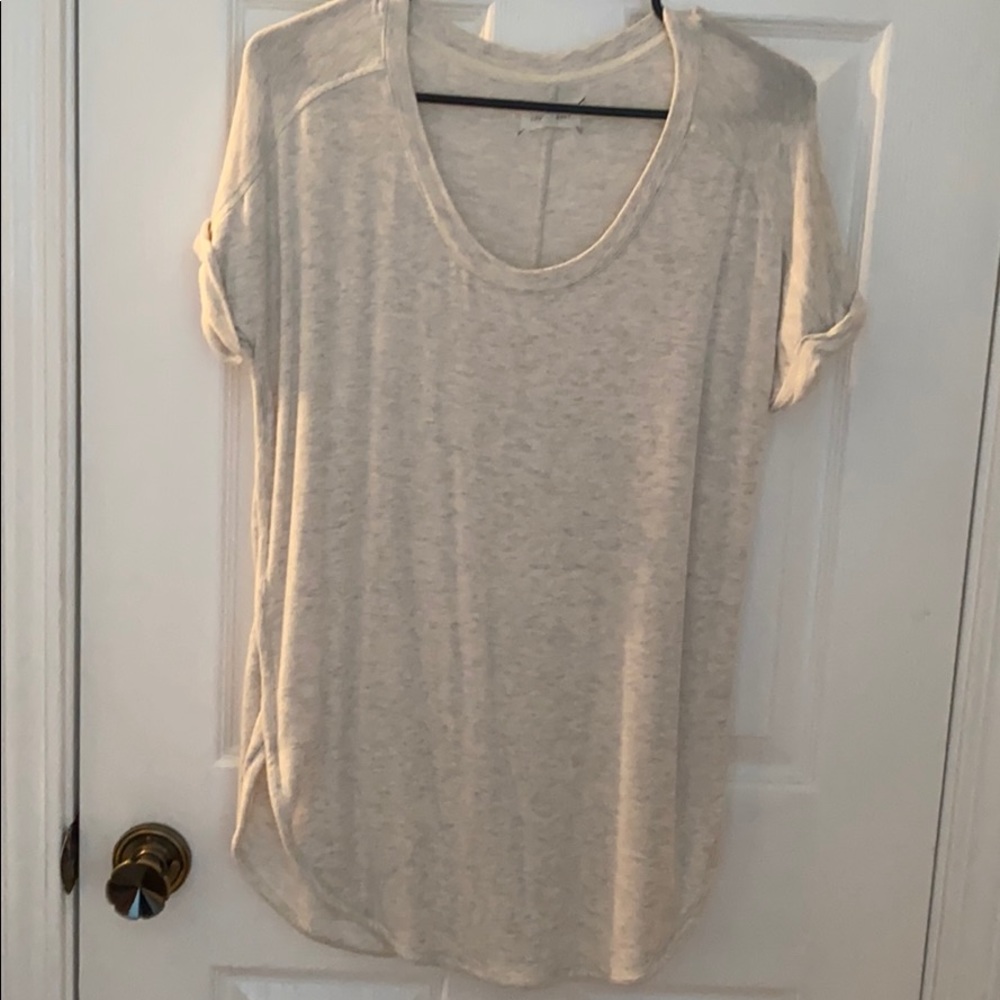Cotton stretchy long shirt